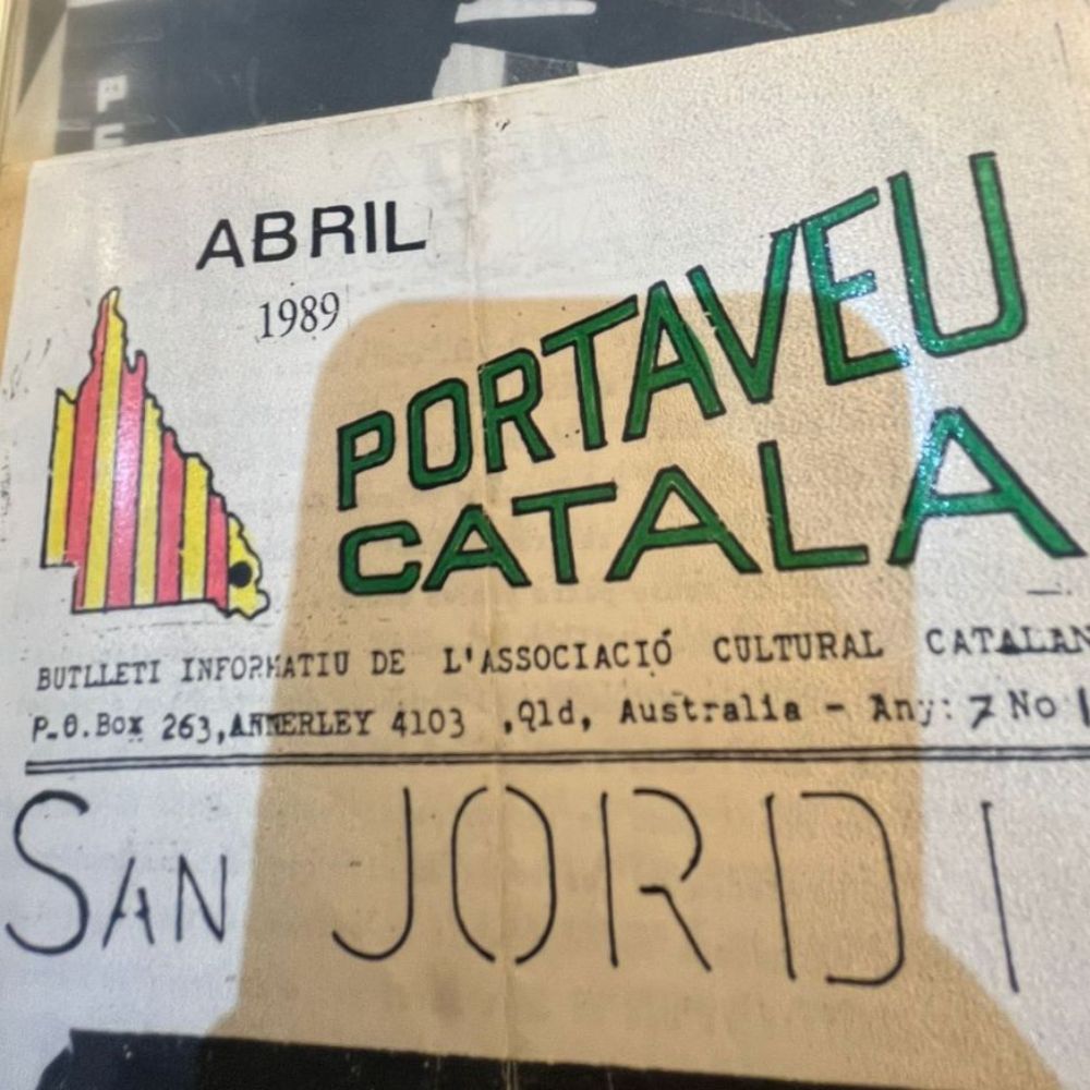 Flyer del portaveu catala de 1989