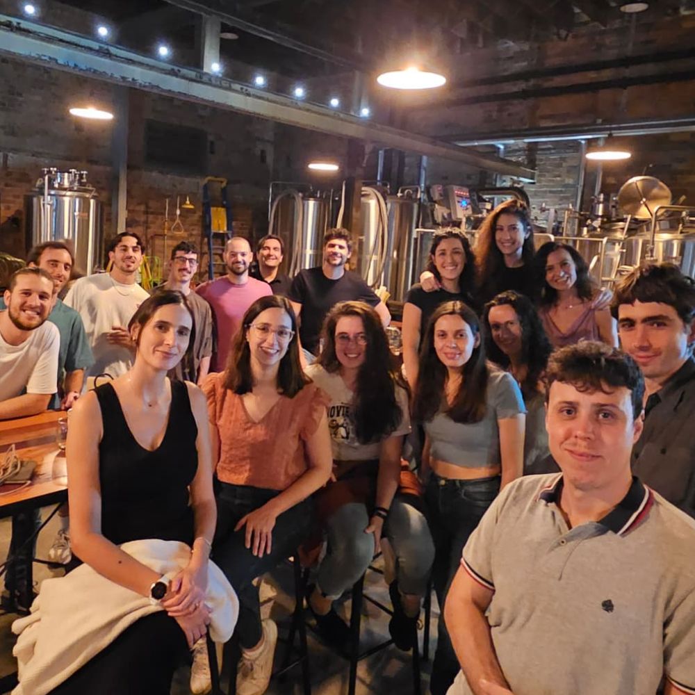 Grup de catalans durant la primera trobada a la Stone&Wood de Brisbane